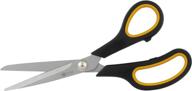 📎 craft adult scissors gtse 8", sharp titanium blades, comfort grips handles, multi-purpose scissors for office, school logo