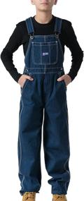 img 2 attached to 👖 Walls Boys Pre-School Bib Overall - Stylish & Durable with Adjustable Straps