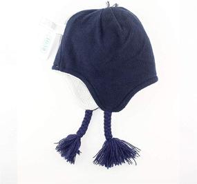 img 3 attached to LLmoway Winter Earflap Beanie for Toddler Boys: Accessorize for Cold Weather