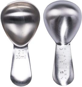 img 3 attached to ☕ Airscape Stainless Steel Coffee Scoop - Accurately Measured 2 Tablespoons Spoon, Designed for Comfort and Precise Coffee Brewing, Fits Airscape Canister