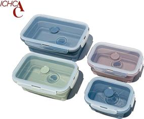  ICHC Set of 4 Collapsible Food Storage Containers