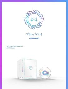 img 4 attached to 🌬️ RBW MAMAMOO - White Wind (9th Mini Album) Deluxe Set: CD, Booklet, Photocards, Photo Frame, Poster, Special Card - Limited Edition