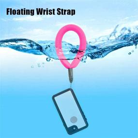 img 3 attached to 📸 2020 Waterproof Camera Float Strap & Life Pouch Case Set - Pink, for Underwater Cameras, Camcorders, and Phones