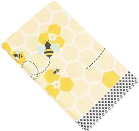 img 1 attached to 🐝 Bumble Bee Party Table Covers (54 x 108 in., 3 Pack): Vibrant Décor for Buzzworthy Celebrations!