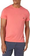 👕 nautica men's solid sleeve pocket t-shirt - clothing, t-shirts, and tanks logo