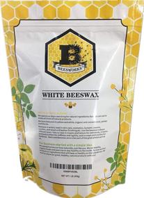 img 2 attached to 🐝 2 Pack Beesworks 1lb White Beeswax Pellets - All Natural Cosmetic Grade White Beeswax Pellets