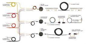 img 1 attached to 🚀 GlowShift Diesel Gauge Package for Dodge Ram Cummins 2500 3500 1998-2002 - 7 Color 60 PSI Boost, 1500F EGT & 30 PSI Fuel Pressure Gauges - Triple Pillar Pod w/ Speaker Cutout (Black)