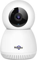 📷 【2k, smart motion tracking】 hiseeu 2k wireless home security camera, wifi pet camera for baby, nanny, dog and cat, 360-degree, 2 way audio, night vision, tf card and cloud recording supported logo