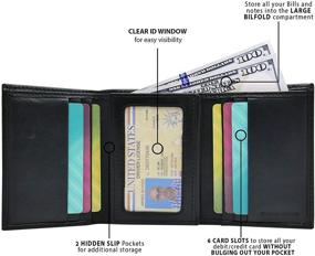 img 3 attached to Stylish Kenneth Cole Reaction Men's Wallet: Essential Men's Accessories for the Modern Man