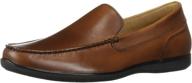 👞 dapper comfort: dockers mens lindon loafer butterscotch men's shoes - elevate your style! logo