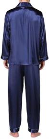 img 2 attached to 🌙 FTCayanz Navy Pajamas Sleepwear Loungewear