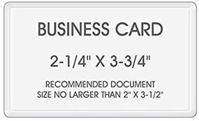 img 3 attached to Best Laminating® Business Laminating Pouches