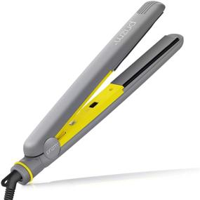 img 4 attached to 🔥 Prizm 1-inch Hair Straightener and Curler: Professional Ceramic Tourmaline Styling Tool with Nano Ions, Dual Voltage, Adjustable Temperatures Up to 450°F