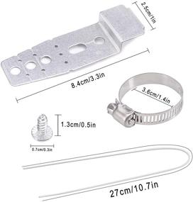 img 1 attached to 🔧 5001DD4001A Mounting Bracket Kit Dishwasher for LG | Premium Quality with Included Screws - 6026050