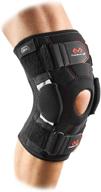 🩺 mcdavid knee brace: ultimate knee support & compression for stability, recovery, and pain relief - ideal for tendonitis, ligament support, hyperextension - suitable for men & women, sold as single unit logo