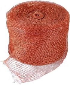 img 4 attached to 🦊 GeBot 5" X50FT Knitted Copper Mesh: Effective Wildlife Control and Copper Blocker Solution