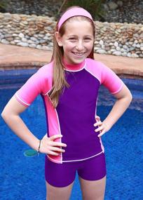 img 3 attached to GrUVywear Girls Protective Stretch 👧 Bottoms: Ultimate Active Clothing for Girls