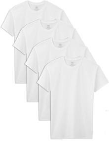 img 2 attached to Fruit Loom Cotton White Medium Boys' Clothing