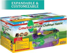 img 3 attached to 🐹 Enhanced CritterTrail X: Super Pet's Ultimate Small Pet Habitat