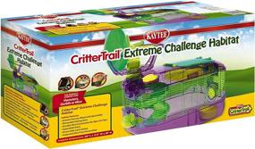 img 4 attached to 🐹 Enhanced CritterTrail X: Super Pet's Ultimate Small Pet Habitat