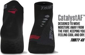 img 2 attached to High-Performance Thirty48 Low Cut Cycling Socks: Unisex Breathable Sport Socks for Men and Women