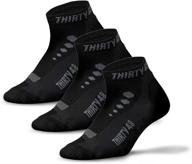 high-performance thirty48 low cut cycling socks: unisex breathable sport socks for men and women logo