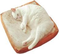 dofover soft cat cushion bed, bread-shaped pet mattress bed mats, bedding pad for small to medium dogs & cats, ideal for sleeping, resting, playing, and reading pillow logo