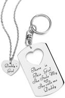 eloi daughter necklace keychain christmas logo