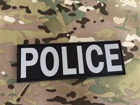 img 3 attached to SUVIYA Ultra Reflective Police Patch: Enhancing Visibility for Law Enforcement Professionals