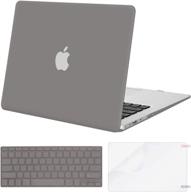 mosiso compatible with macbook air 13 inch case (models: a1369 &amp logo