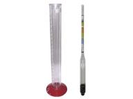 🍻 accurate and convenient triple scale hydrometer and test jar combo by home brew ohio 6839-5068 logo