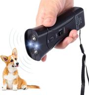 🐶 petulove dog bark deterrent: handheld dog trainer and bark control device with led light and wrist strap - safe indoor/outdoor dog training tool logo