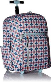 img 4 attached to Vera Bradley Lighten Backpack Polyester