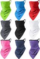 🎀 elegant women's accessories: pieces bandana unisex gaiter logo