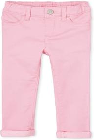 img 1 attached to 👖 Girls' Solid Jeggings by The Children's Place