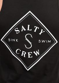 img 3 attached to Salty Crew Tippet Tank White Men's Clothing