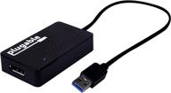 💻 plugable usb 3.0 to displayport 4k uhd video adapter for multiple monitors up to 3840x2160 - windows 10, 8.1, 8, 7 compatible logo