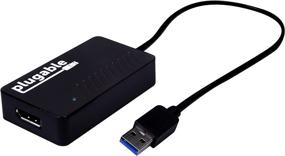 img 4 attached to 💻 Plugable USB 3.0 to DisplayPort 4K UHD Video Adapter for Multiple Monitors up to 3840x2160 - Windows 10, 8.1, 8, 7 Compatible