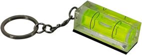 img 3 attached to 🔑 Versatile Mini Acrylic Keychain Block Level Vial: Replacement & Picture Hanging | Pocket Bubble Level - Magnetic | Pack of 4 (Green)