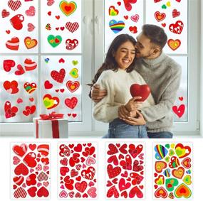 img 4 attached to Leesgel Valentines Valentine Decorations Stickers