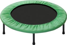 img 1 attached to 🟢 Green Replacement Safety Pad for 40-Inch Round Mini Rebounder Trampoline with 6 Legs by Upper Bounce