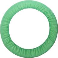 🟢 green replacement safety pad for 40-inch round mini rebounder trampoline with 6 legs by upper bounce логотип