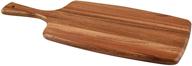 🍽️ karryoung acacia wood cutting board - 17 x 7 inch wooden chopping board for meat, cheese, bread, vegetables, and fruits - knife friendly kitchen butcher block logo