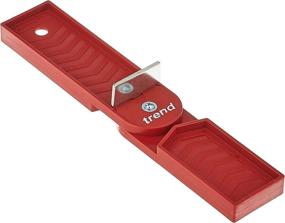 img 4 attached to Enhance Accuracy and Efficiency with 🔴 the Trend ANGLEFIX Miter Guide in Vibrant Red