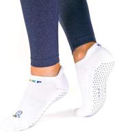 🧦 hsp non-slip yoga qi socks: gripping men & women's non-slip grip socks for dance, workout, barre, ballet, barefoot training logo