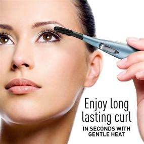 img 3 attached to 💁 Panasonic EH2351AC Silicone Wand-Style Heated Eyelash Curler Comb with Non-Stick Technology