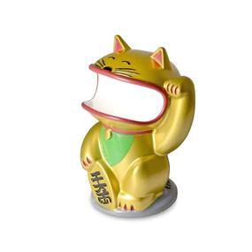 img 3 attached to 🐱 Держатель Retainer Buddy Lucky Cat: Удобное хранение для ретейнеров, выравнивателей и защитных щитков.