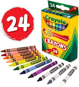 img 3 attached to Карандаши Crayola 52 3024 из 24 цветов