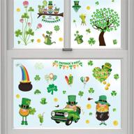 украшение патрика shamrock leprechaun removable логотип