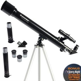 img 3 attached to 🔭 Celestron PowerSeeker 50AZ Telescope: A Beginner's Manual Alt-Azimuth Option with Bonus Astronomy Software Package